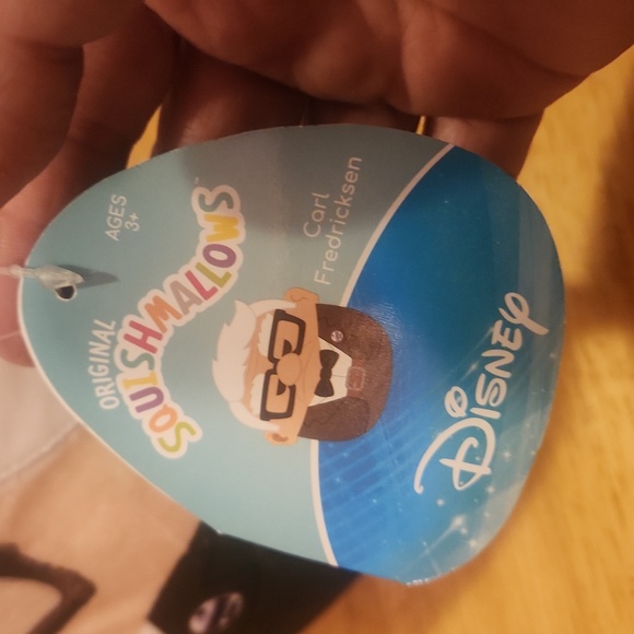 Squishmallows Disney Pixar Carl Fredricksen From UP Movie Plush Soft Toy NWT - Picture 2 of 5